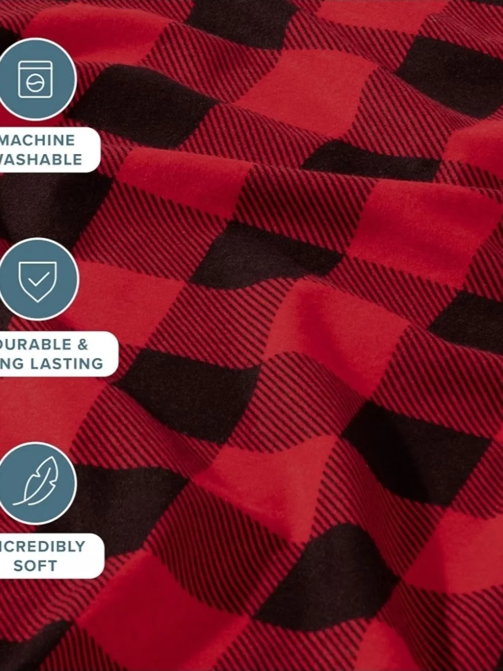 Bare Home cozy red